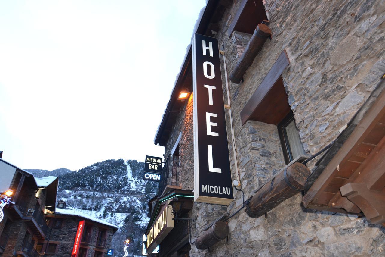 Hotel Micolau Arinsal Exteriör bild